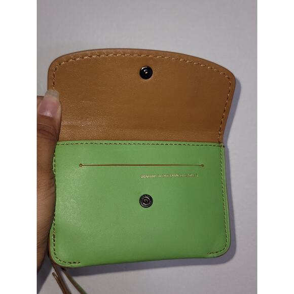Coach Clutch Glovetanned Leather - Pistacchio - Picture 6 of 6